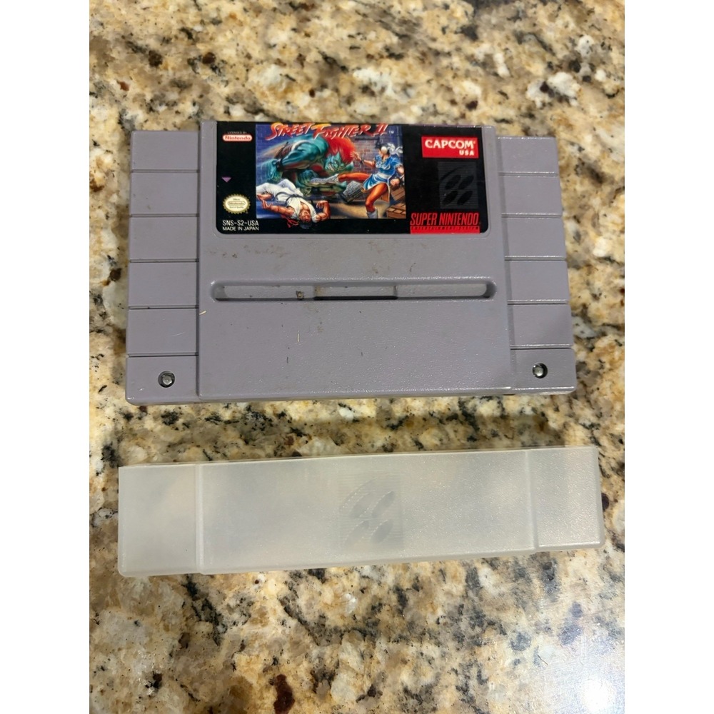 Street Fighter 2 II (Super Nintendo, SNES, 1992) TESTED & WORKS